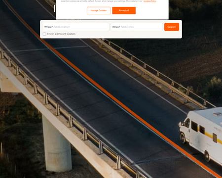 website thubmnail of Indie Campers