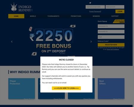 website thubmnail of Rummy Online