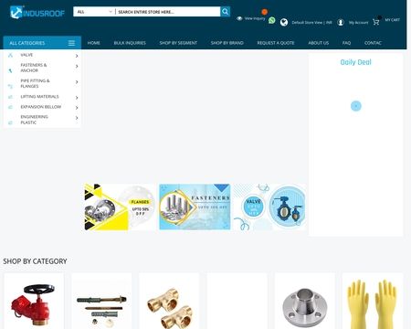 website thubmnail of Indusroof