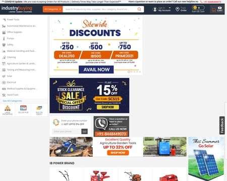 website thubmnail of Industrybuying