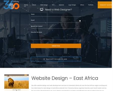 website thubmnail of Infinity 360