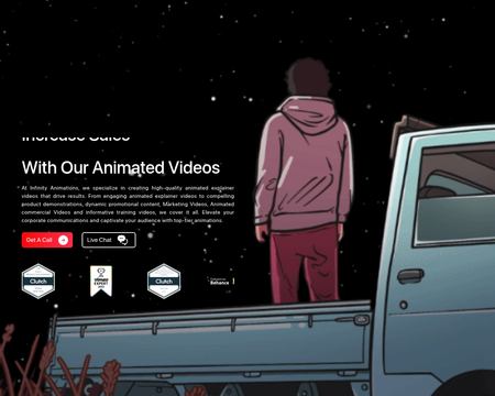 website thubmnail of Infinityanimations