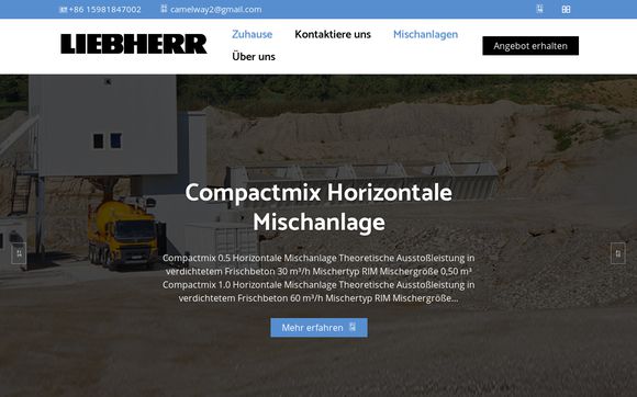 Thumbnail of Liebherr Betonmischanlage Und Betonmischer