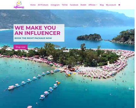 website thubmnail of Influencer Studio