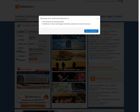 website thubmnail of Infoturism.ro