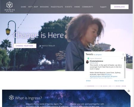 website thubmnail of Ingress
