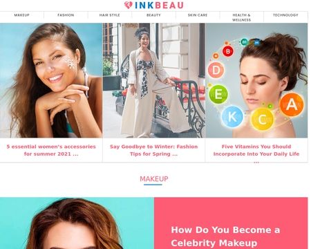 website thubmnail of Inkbeau