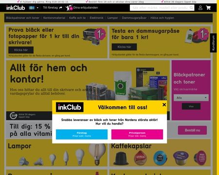 website thubmnail of Inkclub