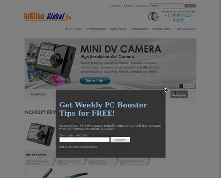 website thubmnail of inKline Global