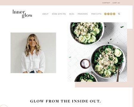 website thubmnail of InnerGlow.ca