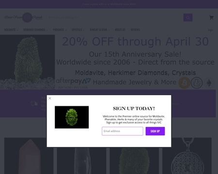 website thubmnail of InnerVision Crystals