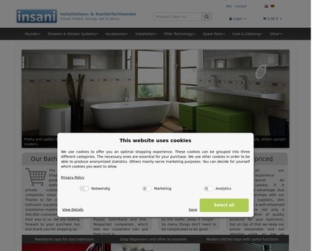 website thubmnail of Insani24.de