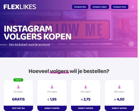 website thubmnail of Instagramvolgerskopen.eu