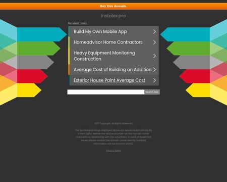 website thubmnail of Instalex