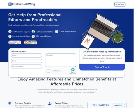 website thubmnail of IntellectualsWing