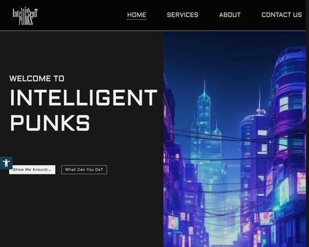 website thubmnail of Intelligent Punks