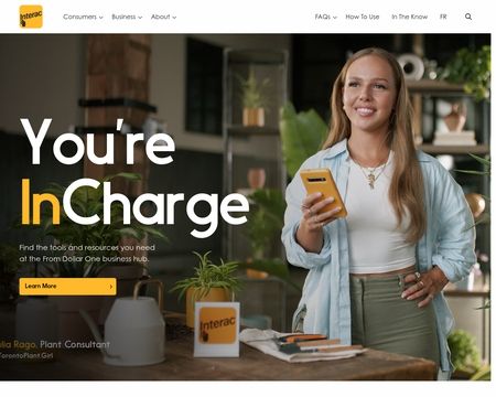 website thubmnail of Interac.ca