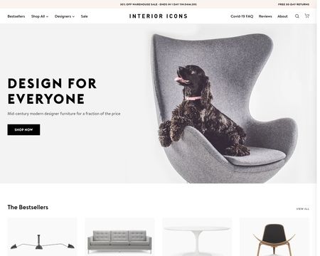 website thubmnail of Interior Icons