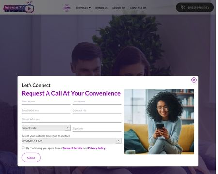 website thubmnail of Internet TV Dealer
