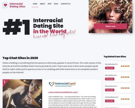 website thubmnail of InterracialDatingSites.org