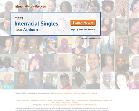 website thubmnail of InterracialPeopleMeet