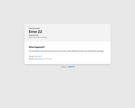 website thubmnail of Interrent