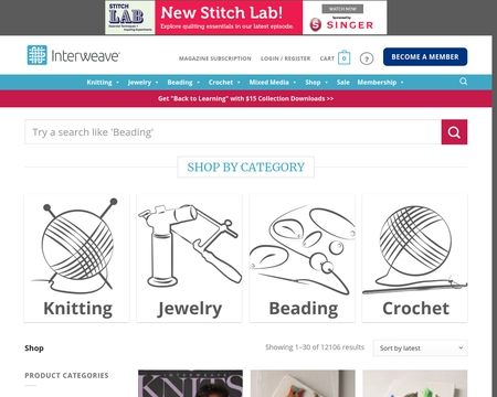 website thubmnail of InterweaveStore