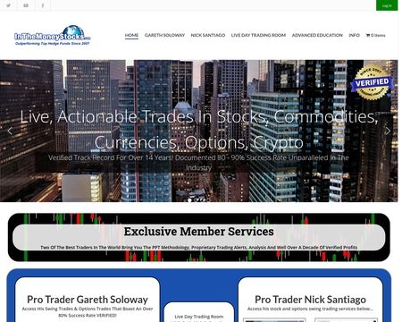 website thubmnail of InTheMoneyStocks