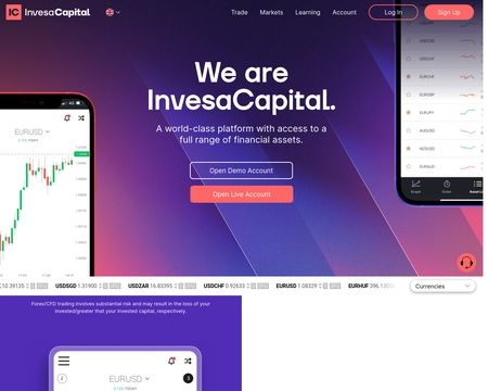 website thubmnail of Invesacapital