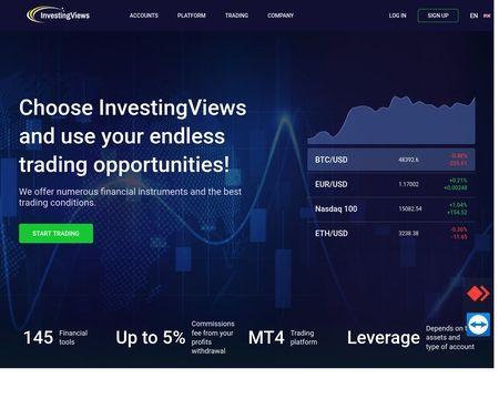 website thubmnail of InvestingViews