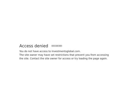website thubmnail of Investmentsglobal