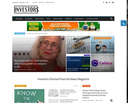 website thubmnail of Investorsdiurnal