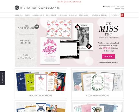 website thubmnail of Invitation Consultants