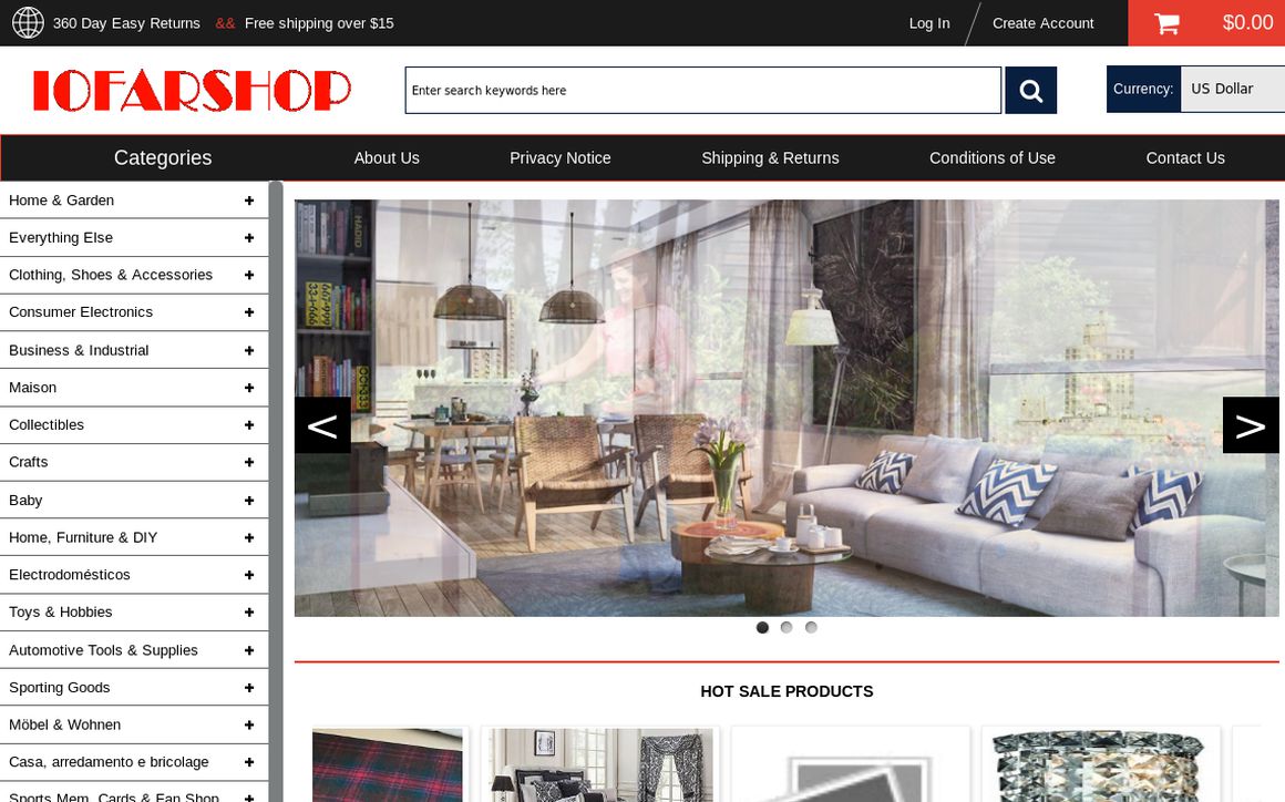 website thubmnail of Iofarshop.top