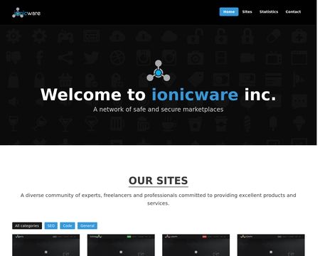 website thubmnail of Ionicware Inc