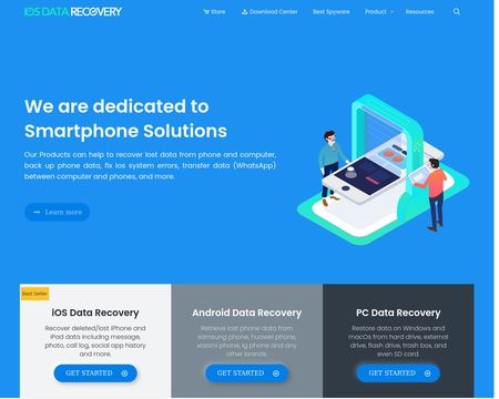 website thubmnail of Ios-Data-Recovery