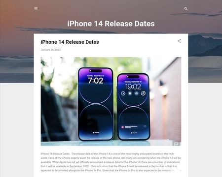 Iphone14releasedates.blogspot