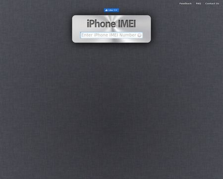 website thubmnail of Iphoneimei.info