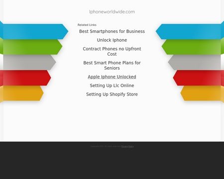 website thubmnail of IphoneWorldwide
