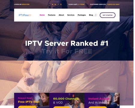 website thubmnail of IPTV Pasa