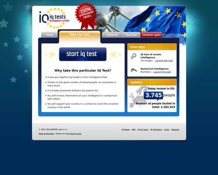 website thubmnail of Iq-tests