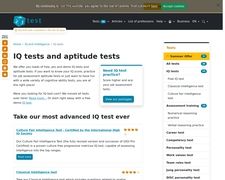 Thumbnail of Iq-test.com