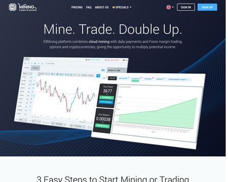 website thubmnail of IQ Mining