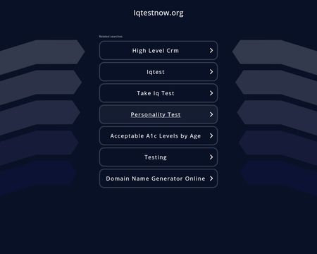 website thubmnail of IQTestnow.org