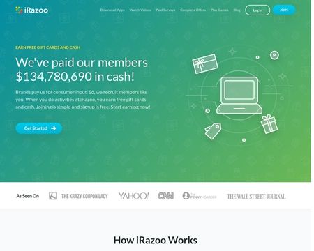 website thubmnail of iRazoo