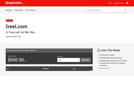 website thubmnail of iReel