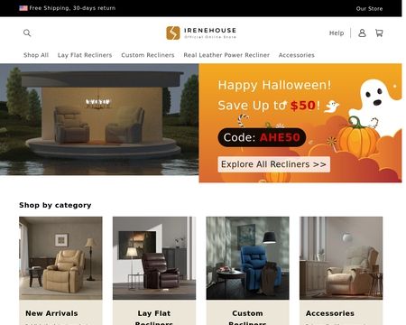 website thubmnail of Irenehouse