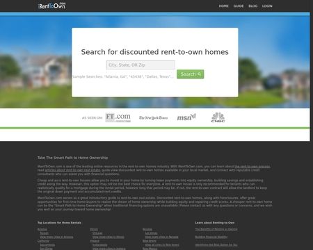 website thubmnail of iRentToOwn