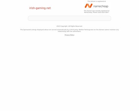 website thubmnail of Irish-gaming.net