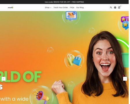 website thubmnail of Irish-supply